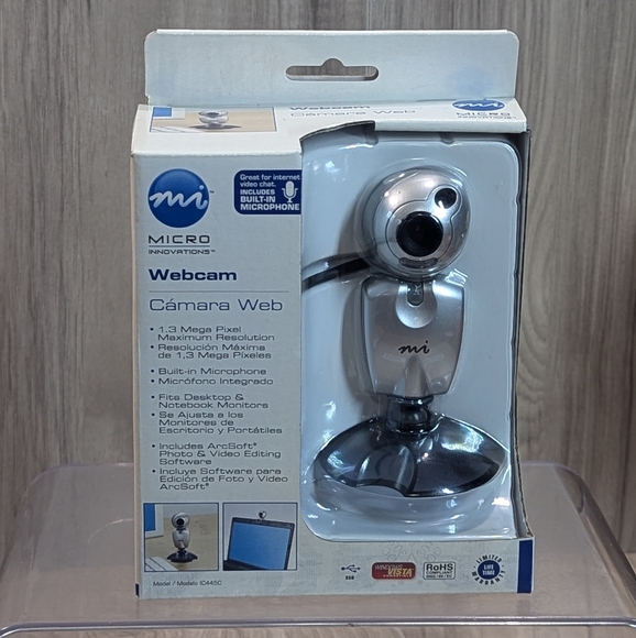 MICRO INNOVATIONS IC445C USB 2.0 WebCam - Picture 2 of 8